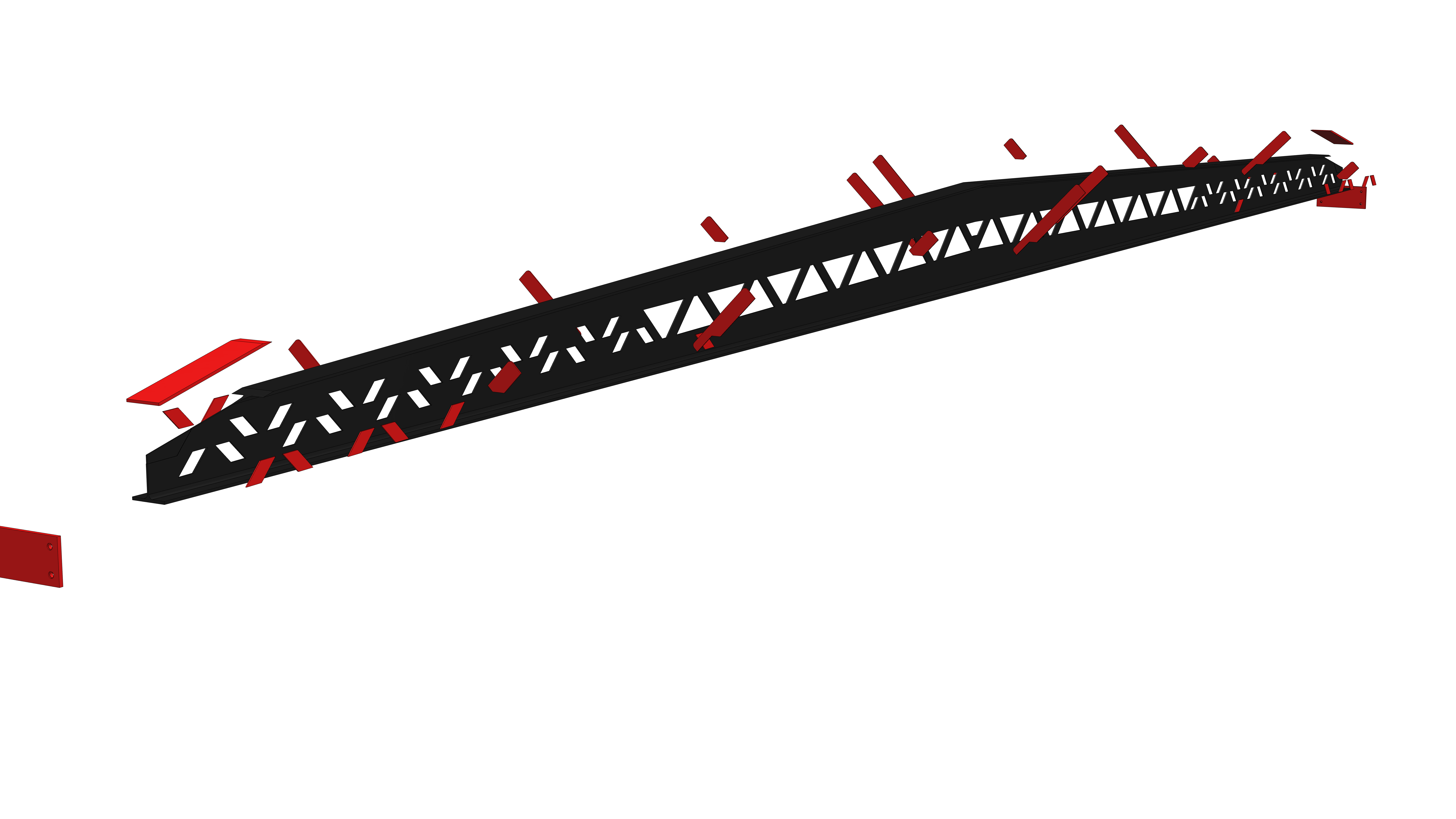 Standard girder transformed into Duraxim geometry